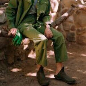 Rudy Jude Utility Jeans Size 1 in Green Bean